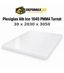 Plexiglas Alb/Ice 1045 PMMA turnat 30 x 2030 x 3050 mm Plexiglas Alb/Ice 1045 PMMA turnat 30 x 2030 x 3050 mm